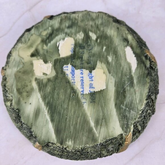 Resin Miniature Christmas Themed Tea Set Santa and Elves Lots of Details - Picture 6 of 9